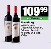 Nederburg Winemasters Cabernet Sauvignon,Edelrood,Merlot,Pinotage Or Shiraz-750ml
