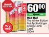 Red Bull The Winter Edition Fuji Apple Ginger Energy Drink Cans-For 4 x 250ml