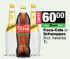 Coca Cola Schweppes-For 3 x 1L