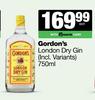 Gordon's London Dry Gin-750ml