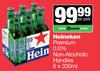 Heineken Premium 0.0% Non Alcoholic Handies-6 x 330ml