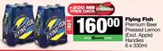 Flying Fish Premium Beer Pressed Lemon Handies-For 2 x 6 x 330ml