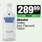 Absolut Vodka-750ml