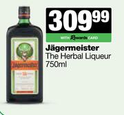 Jagermeister The Herbal Liqueur-750ml