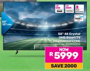 Samsung 50" 4K Crystal UHD Smart TV UA50U8000FKXXA 850032806