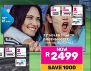 Samsung 32" HD LED Smart TV UA32H500FKX 850029822