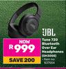 JBL Tune 720 Bluetooth Over Ear Headphones OH3050 837554