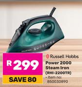 Russell Hobbs Power 2000 Steam Iron RHI-2200TR 850030890