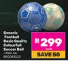 Generic Football Basic Quality Colourfull Soccer Ball 850043523