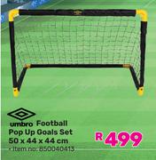 Umbro Football Pop Up Goals Set 50 x 44 x 44cm 850040413