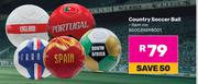 Country Soccer Ball 850039698001