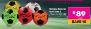 Peli Dimple Soccer Ball Size 5 569242-Each