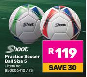 Shoot Practise Soccer Ball Size 5 850006410/73