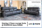 Stanley 2 Piece Lounge Suite 10304136002