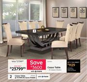 Cassa Table + 8 Cassa Chairs Combo