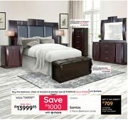 Santos 2 Piece Bedroom Suite 10296211