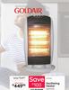 Goldair Oscillating Heater GQH1200 10111581