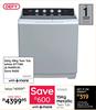 Defy 15kg Metallic Twin Tub DTT151 10120032