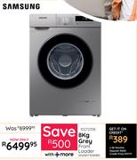 Samsung 8kg Grey Front Loader WW80T3040BS 10272338
