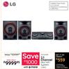 LG 2.1 Channel Mini HiFi System CL88.2 10123698