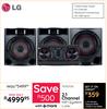 LG 2.1 Channel HiFi System CJ45N 10302126