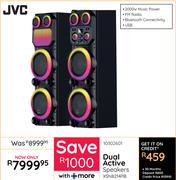 JVC Dual Active Speakers XSN8214PB 10302601