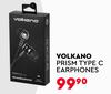 Volkano Prism Type C Earphones (Buy One Get One Free)