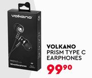 Volkano Prism Type C Earphones (Buy One Get One Free)