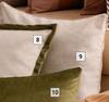 DH Loft Scatter Cushion Linen Stripe 550mm x 550mm 850042781