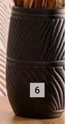 Ceramic Swirl Vase 123mm x 202mm 850026814