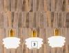 Eurolux Beehive Trio Pendant Light White & Brass 850022343