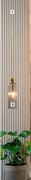 Round Linen Dune Cladding 2.4m x 127mm x 16mm 850035184