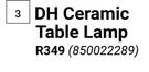 DH Ceramic Table Lamp 850022289