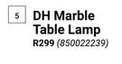 DH Marble Table Lamp 850022239