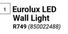 Eurolux LED Wall Light 850022488