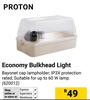 Proton Economy Bulkhead Light 620012