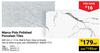 Marco Polo Polished Porcelain Tiles 600mm x 1.2m In Grey W/Cloudy Vein & White W/Grey Vein-Per Sqm