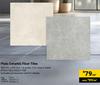 Plato Ceramic Floor Tiles 350mm x 350mm In Grey Or Bone Excl Accessories-Per Sqm