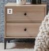 Bam Mistbelt 2 Drawer Bedside Table 850028973001
