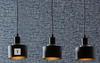 Brightstar 3 Light Pendant Light Black 731682