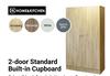 Home & Kitchen 2 Door Standard Built In Cupboard 850013502,850014031,850013417