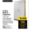 Home & Kitchen 2 Door Built In Cupboard 703890