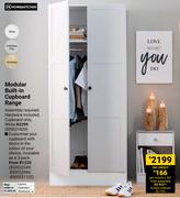 Home & Kitchen Modular Built In Cupboard Range White 850021829