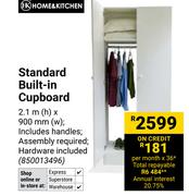 Home & Kitchen Standard Built In Cupboard 2.1m (h) x 900mm (w) 850013496