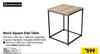 Home & Kitchen Nevis Square Side Table Incl Hardware 450mm X 450mm X 568mm 850001426