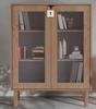 Koga Nordic Cabinet With Glass Doors Incl Hardware 850039947