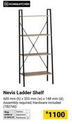 Nevis Ladder Shelf Incl Hardware 600mm(h) X 325mm(w) X 148mm(d) 782740