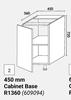 Home & Kitchen 450mm Cabinet Base (Floor Units) 609094