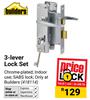 Builders 3-Lever Lock Set 418114