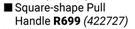 Dortello Square-Shape Pull Handle 422727